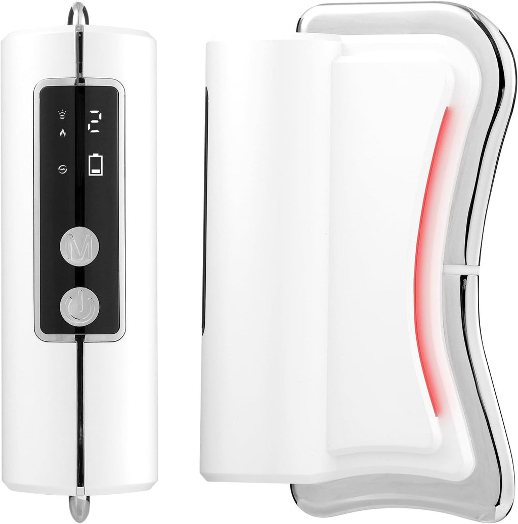 Electric Fascia Knife Vibration Body Massager High Vibration Massage Massager Warm Body Lifting Blade Comb Massage Tool