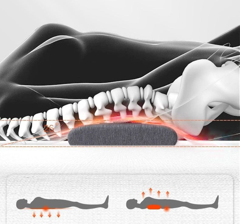 Waist Pillow Bed Sleeping Lumber Pad Electric Massage