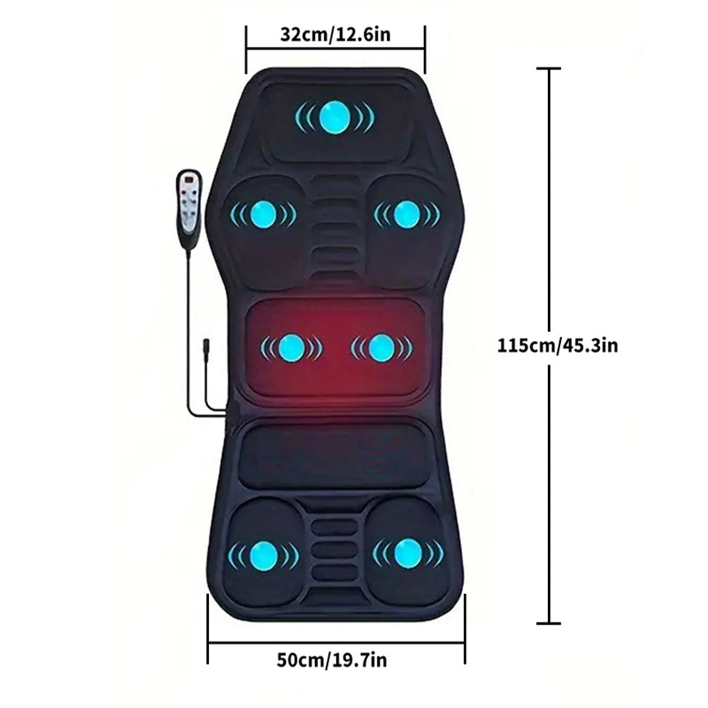 Massage Chair Pad,Back Massage With Heat,Massage Pad With 7Vibration Motors,Chair Massager For Office Chair, Massage Chair For Home Office Use